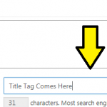 title tag in SEO